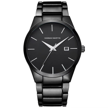 RELOJ HANNAH MARTIN ORIGINAL ELEGANTE NEGRO | HAN-103