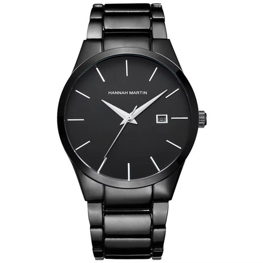 RELOJ HANNAH MARTIN ORIGINAL ELEGANTE NEGRO | HAN-103