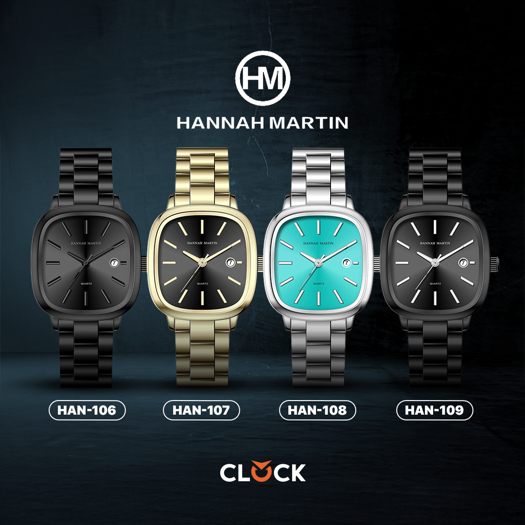 RELOJ HANNAH MARTIN ORIGINAL - ELEGANTE  | HAN-106, HAN-107, HAN-108, HAN-109