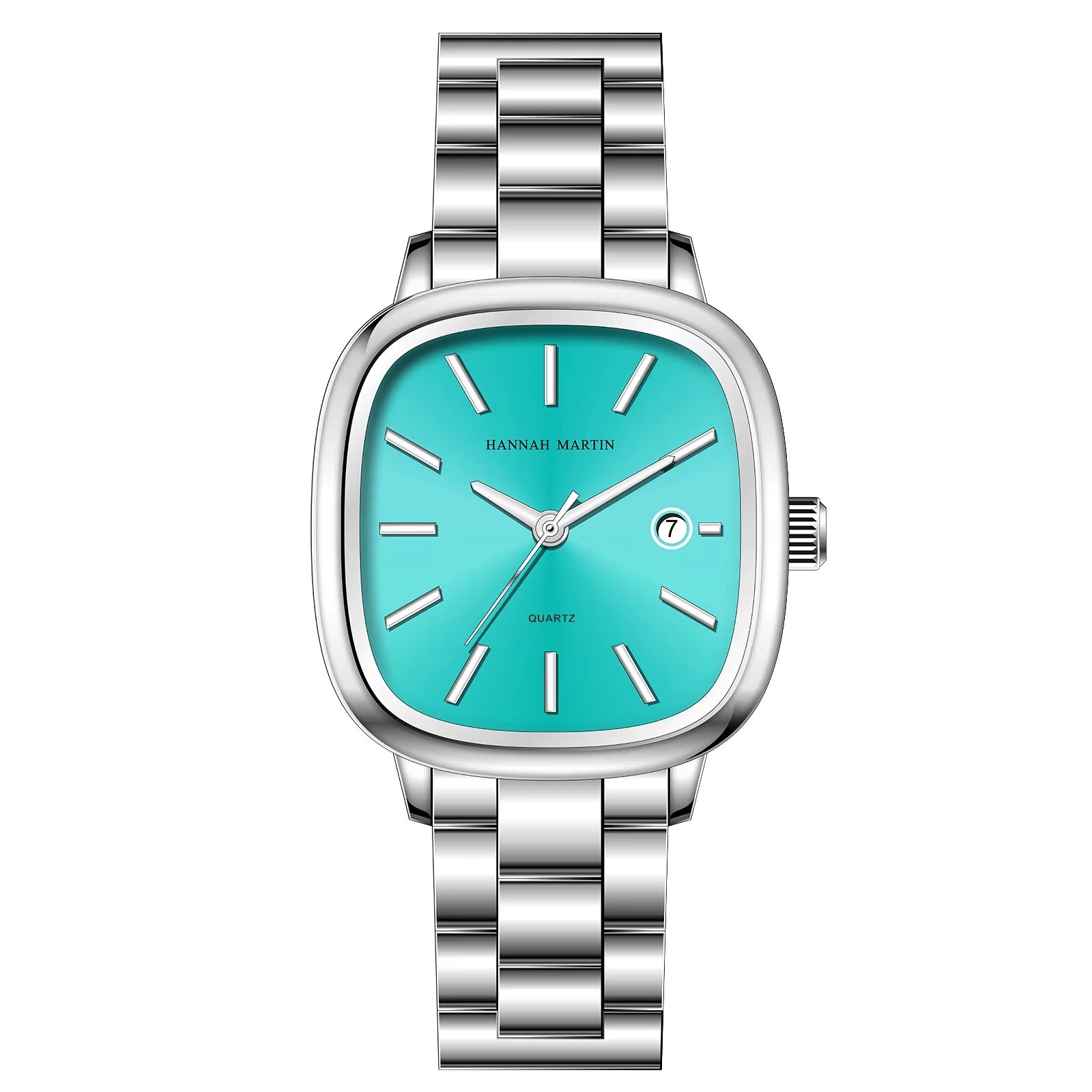 RELOJ HANNAH MARTIN ORIGINAL - ELEGANTE PLATEADO| HAN-108
