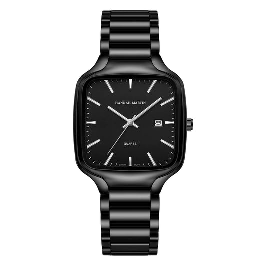 RELOJ ORIGINAL HANNAH MARTIN ELEGANTE Y CASUAL - NEGRO | HAN-116