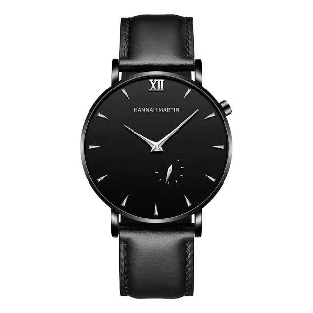 RELOJ ORIGINAL HANNAH MARTIN - ELEGANTE Y CASUAL - NEGRO | HAN-129