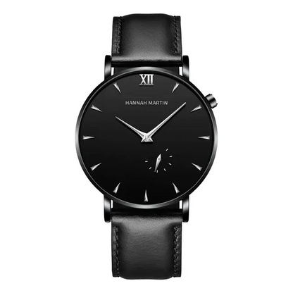 RELOJ ORIGINAL HANNAH MARTIN - ELEGANTE Y CASUAL - NEGRO | HAN-129