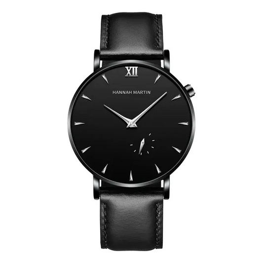 RELOJ ORIGINAL HANNAH MARTIN - ELEGANTE Y CASUAL - NEGRO | HAN-129