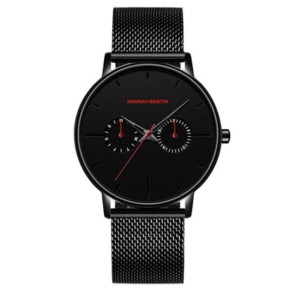RELOJ ORIGINAL HANNAH MARTIN 150 ELEGANTE Y CASUAL - NEGRO | HAN-138