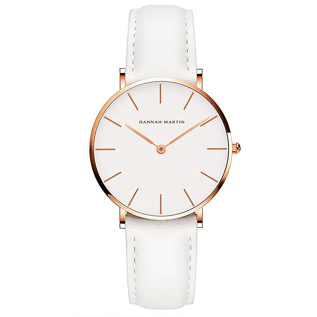 RELOJ ORIGINAL HANNAH MARTIN - ELEGANTE Y CASUAL - PLATEADO | HAN-17, HAN-18, HAN-19, HAN-20