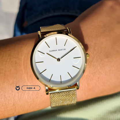 RELOJ HANNAH MARTIN - BRONCE CASUAL | HAN-1, HAN-2, HAN-3, HAN-4, HAN-29