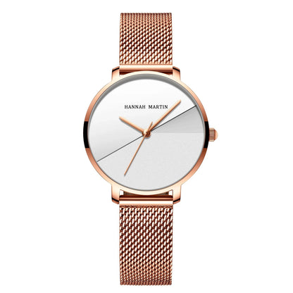 RELOJ HANNAH MARTIN ORIGINAL ELEGANTE DORADO HM-133  | HAN-79