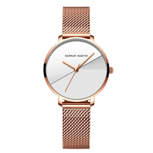 RELOJ HANNAH MARTIN ORIGINAL ELEGANTE DORADO HM-133  | HAN-79