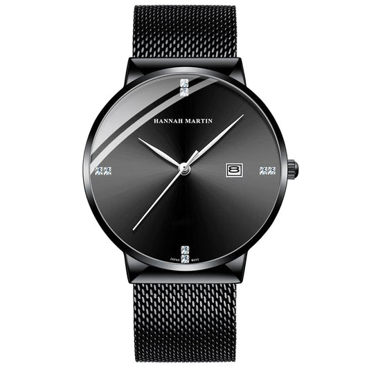 RELOJ ORIGINAL HANNAH MARTIN - ELEGANTE Y CASUAL - NEGRO | HAN-89