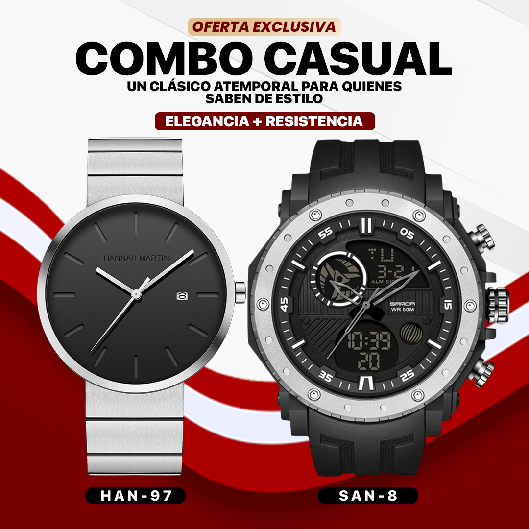 RELOJES PARA HOMBRE | MARCAS RECONOCIDAS | CLOCK PERÚ – CLOCK PERU
