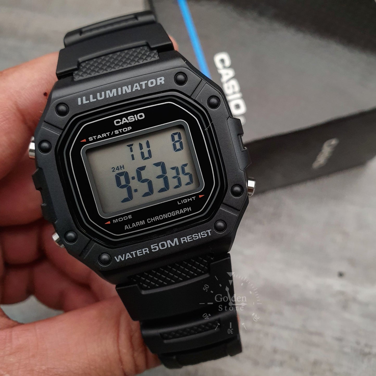 W-218H | RELOJ CASIO ORIGINAL DE GOMA DIGITAL | CAS-276, CAS-277, CAS-278, CAS-8, CAS-219, CAS-9