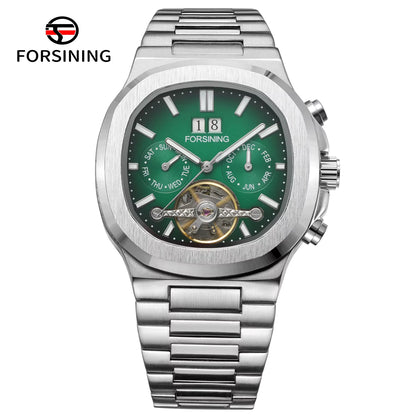 TM481 | RELOJ SKELETON FORSINING ORIGINAL PLATEADO | FOR-33, FOR-34, FOR-35