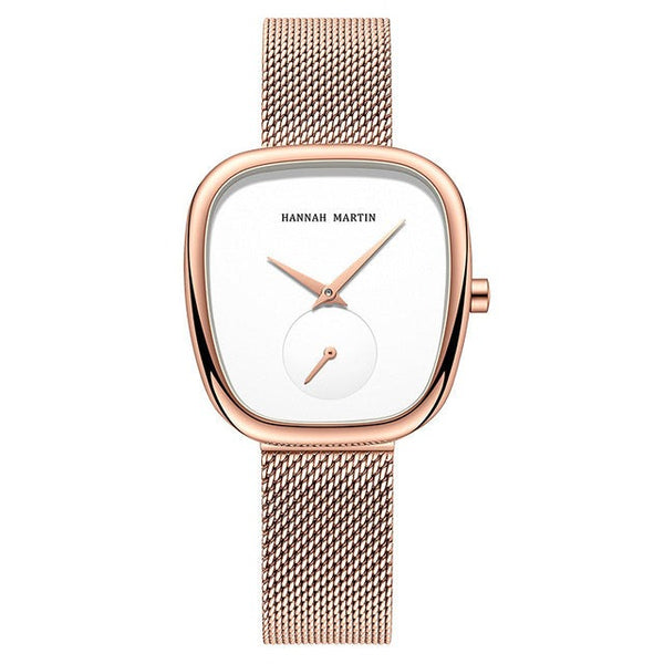 RELOJ HANNAH MARTIN ROSA Y BLANCO | HAN-54