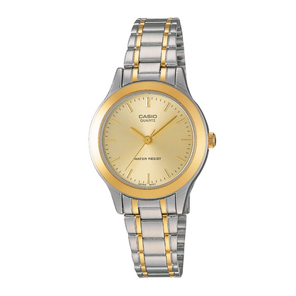 RELOJES CASIO ORIGINAL LTP-1128G-9ARDF PLATEADO | CAS-177