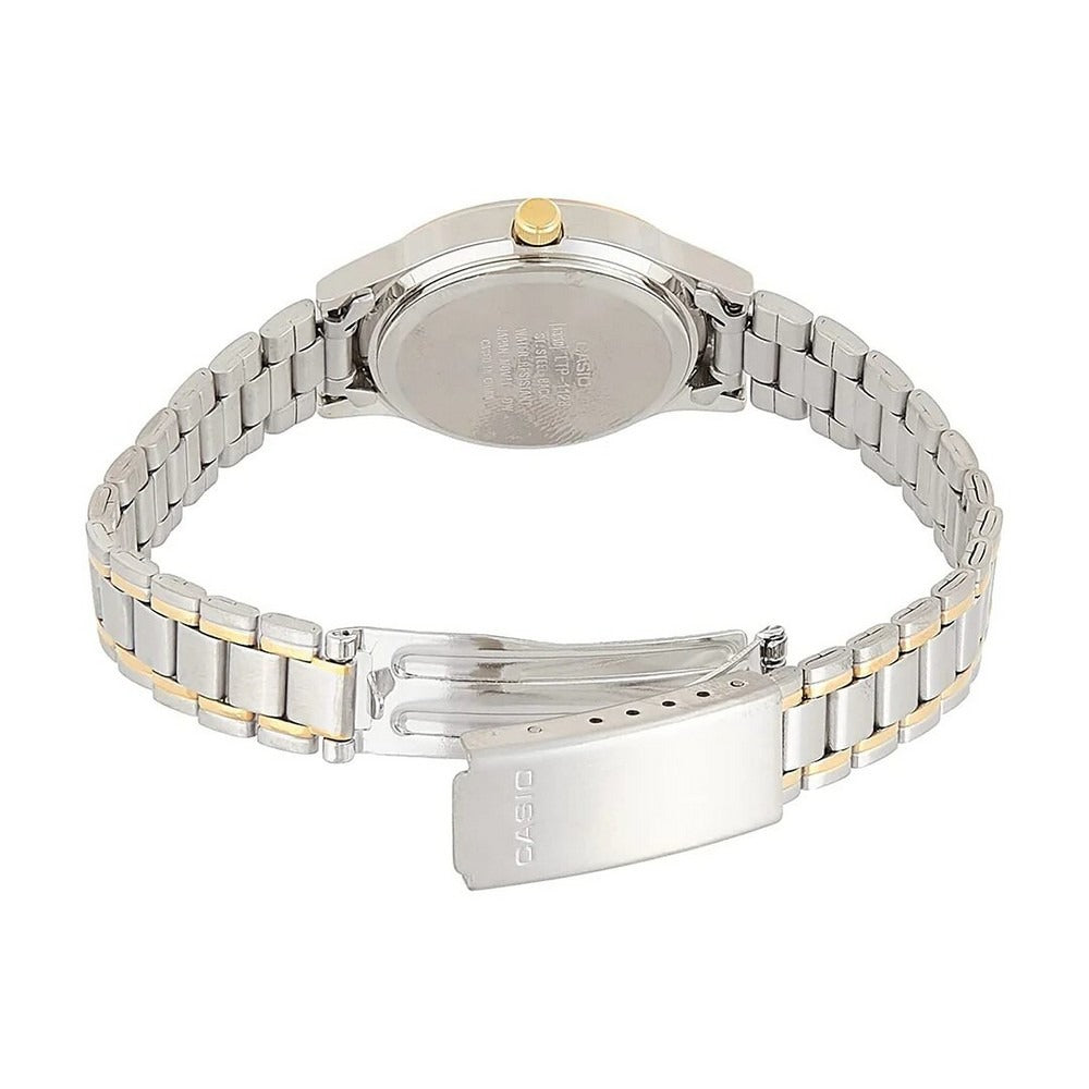 RELOJES CASIO ORIGINAL LTP-1128G-9ARDF PLATEADO | CAS-177