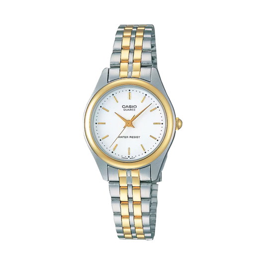 RELOJES CASIO ORIGINAL LTP-1129G-7ARDF PLATEADO | CAS-178