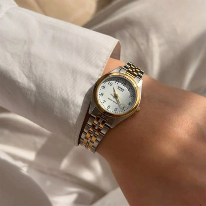 RELOJES CASIO ORIGINAL LTP-1129G-7ARDF PLATEADO | CAS-178