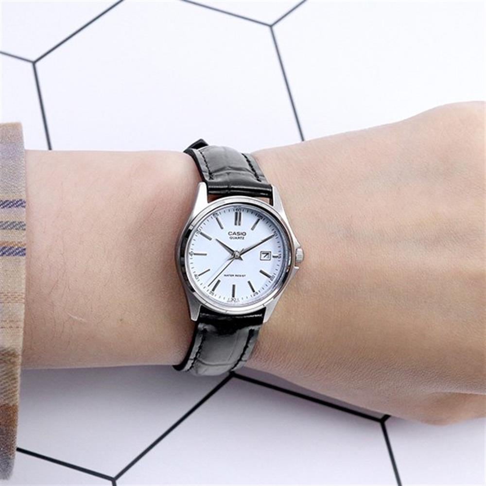 RELOJ CASIO ORIGINAL ANALÓGICO LTP-1183E-7ADF NEGRO | CAS-155