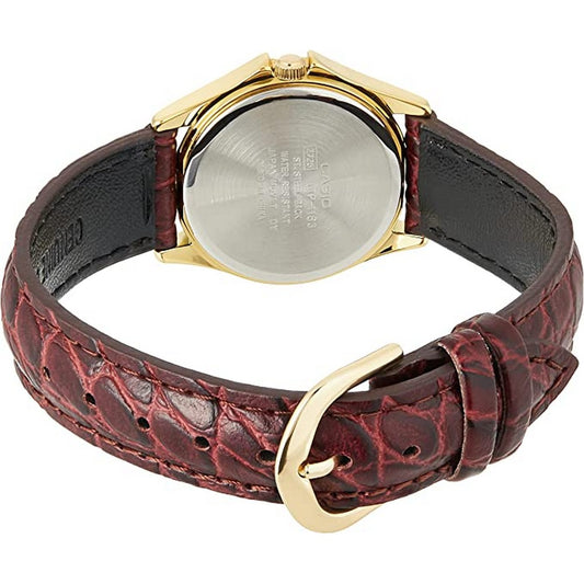 RELOJ CASIO DE CUERO PARA PAREJA DE COLOR MARRON | CAS-199, CAS-111