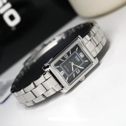 RELOJES CASIO ORIGINAL LTP-1234DD-1ADF PLATEADO | CAS-180