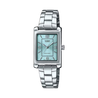 RELOJES CASIO ORIGINAL LTP-1234DD-2ADF PLATEADO | CAS-181