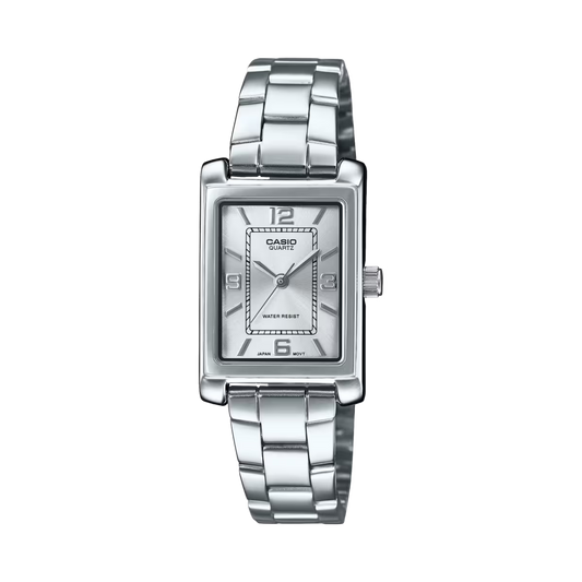 RELOJES CASIO ORIGINAL LTP-1234DD-7ADF PLATEADO | CAS-183