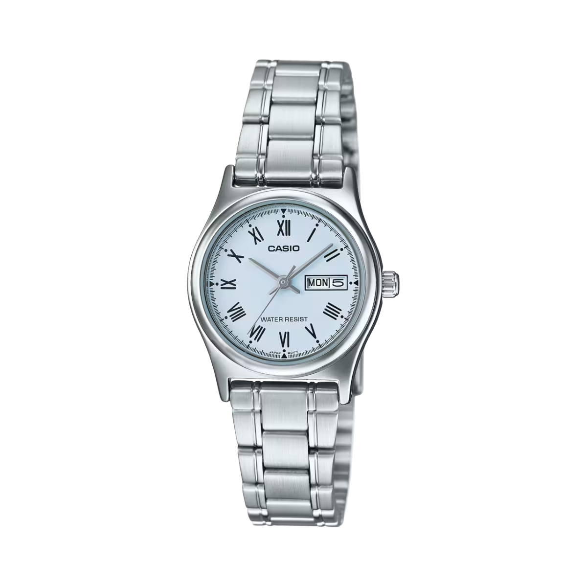 RELOJES CASIO ORIGINAL LTP-V006D-2BUDF PLATEADO | CAS-158