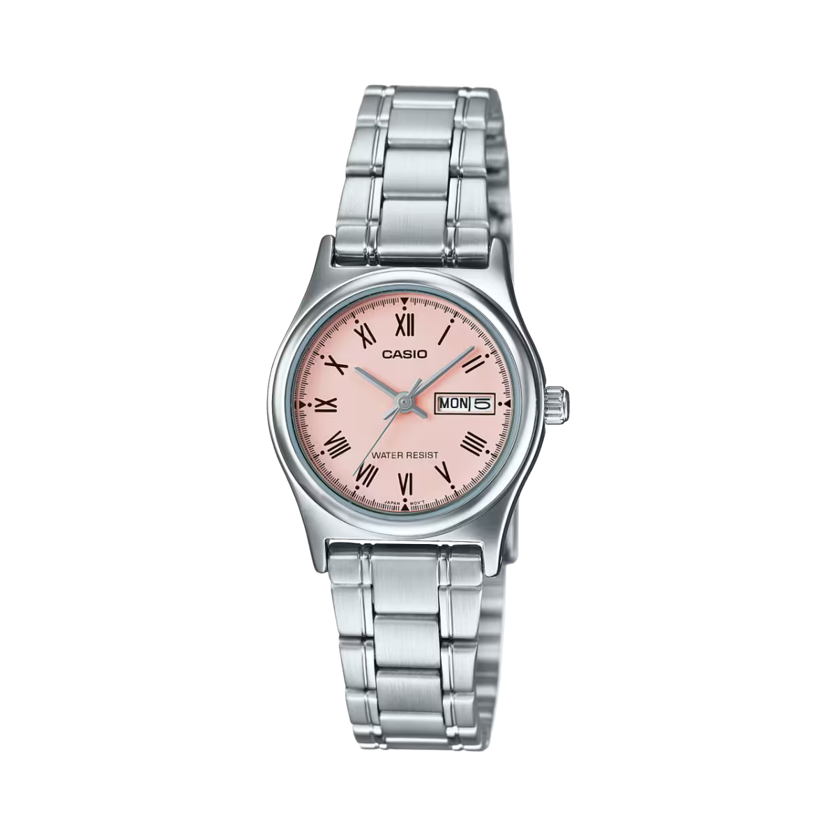 RELOJES CASIO ORIGINAL LTP-V006D-4BUDF PLATEADO | CAS-159