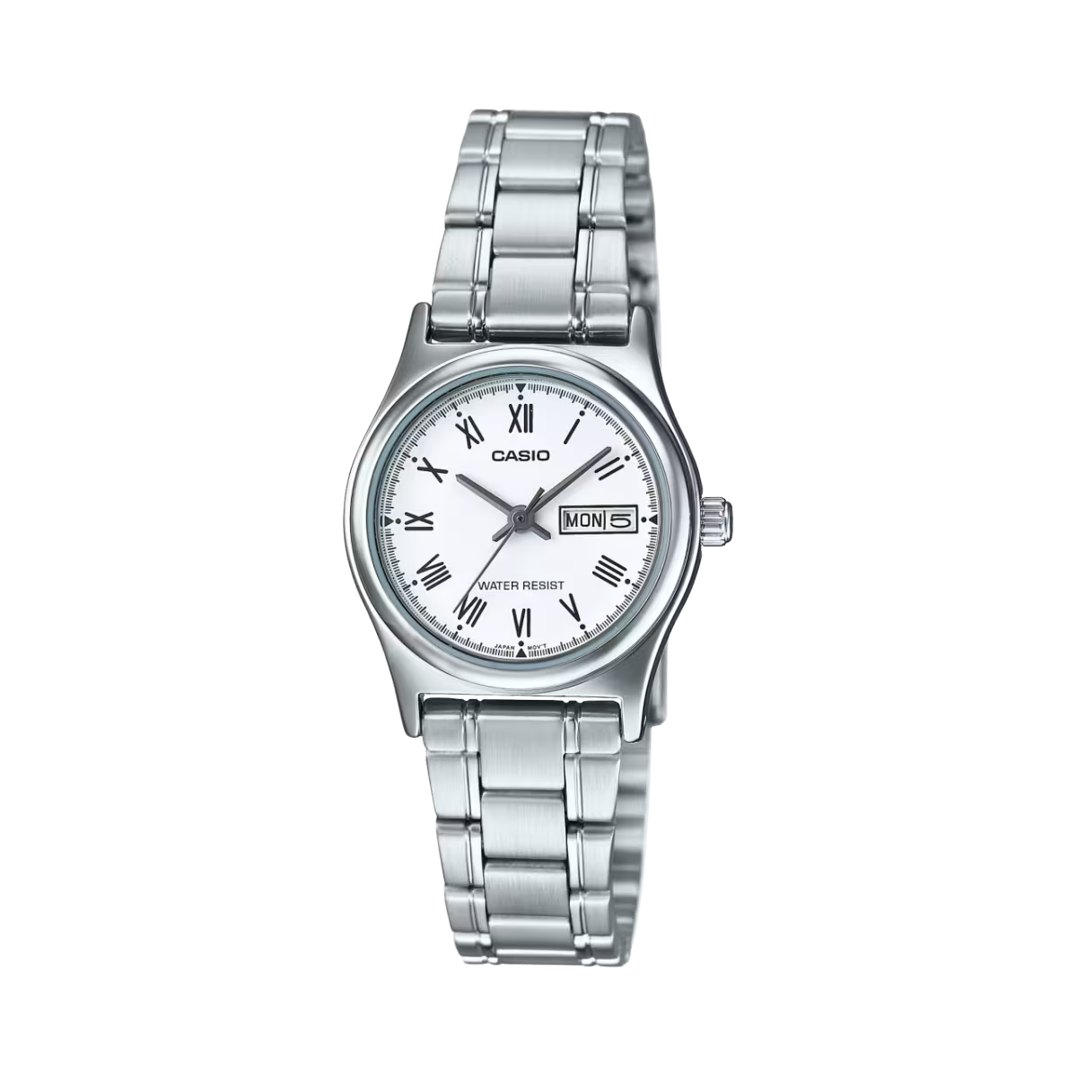 RELOJES CASIO ORIGINAL LTP-V006D-7BUDF PLATEADO | CAS-156