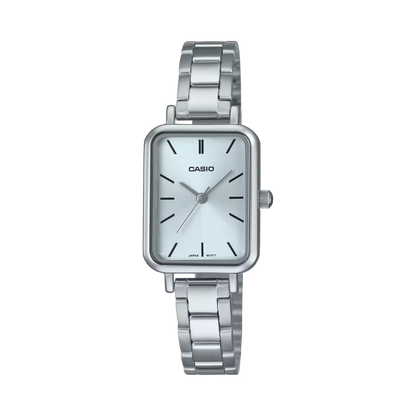 RELOJES CASIO ORIGINAL LTP-V009D-2EUDF PLATEADO | CAS-169