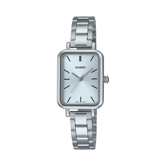 RELOJES CASIO ORIGINAL LTP-V009D-2EUDF PLATEADO | CAS-169