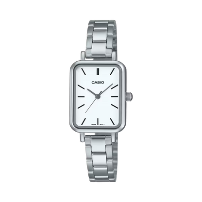 RELOJES CASIO ORIGINAL LTP-V009D-7EUDF PLATEADO | CAS-171