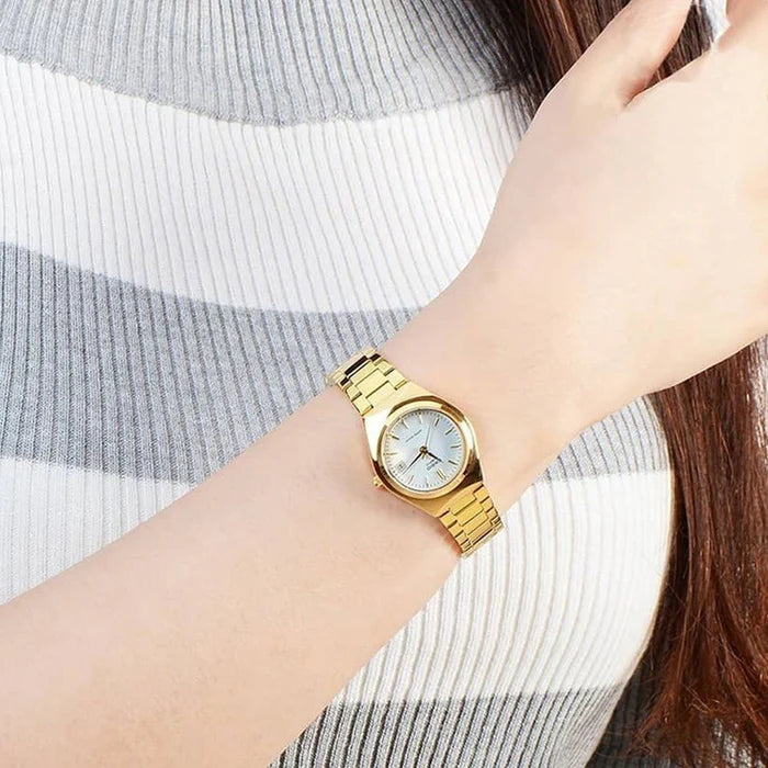 LTP-1170 | RELOJES CASIO ORIGINAL DE ACERO DORADO | CAS-198