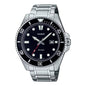 MDV-107D | RELOJ CASIO ORIGINAL DE ACERO PLATEADO | SKU: CAS-249
