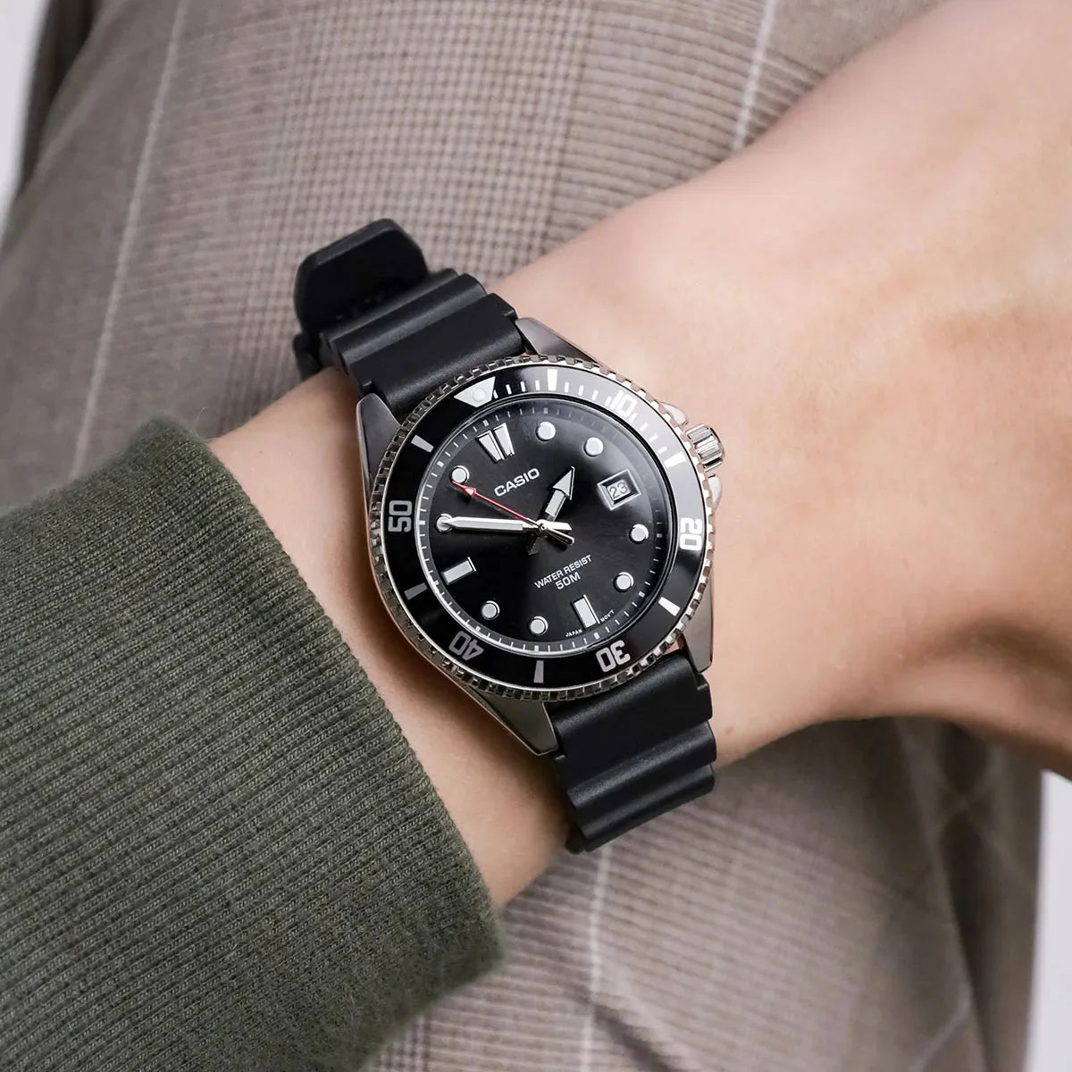 MDV-10 | RELOJ CASIO ORIGINAL DE GOMA |  SKU: CAS-248
