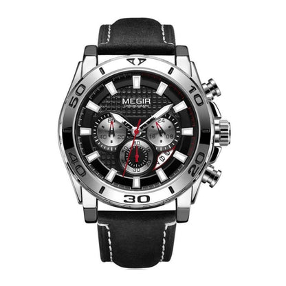 RELOJ MEGIR ORIGINAL NEGRO | SKU: MEG-17