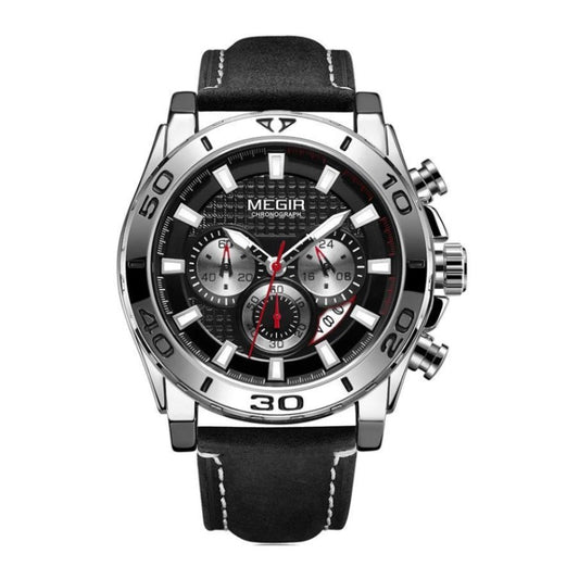 RELOJ MEGIR ORIGINAL NEGRO | SKU: MEG-17