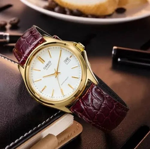 RELOJ CASIO MTP-1183Q-7ADF ORIGINAL DORADO | SKU: CAS-110