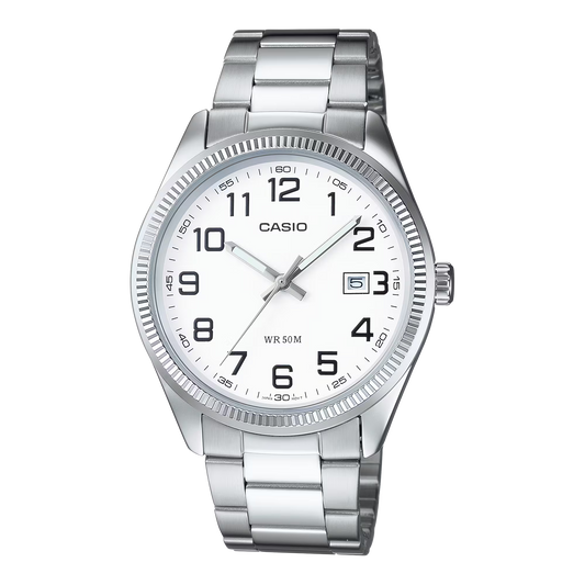 RELOJ CASIO MTP-1302D-7BV ORIGINAL BLANCO | SKU: CAS-142