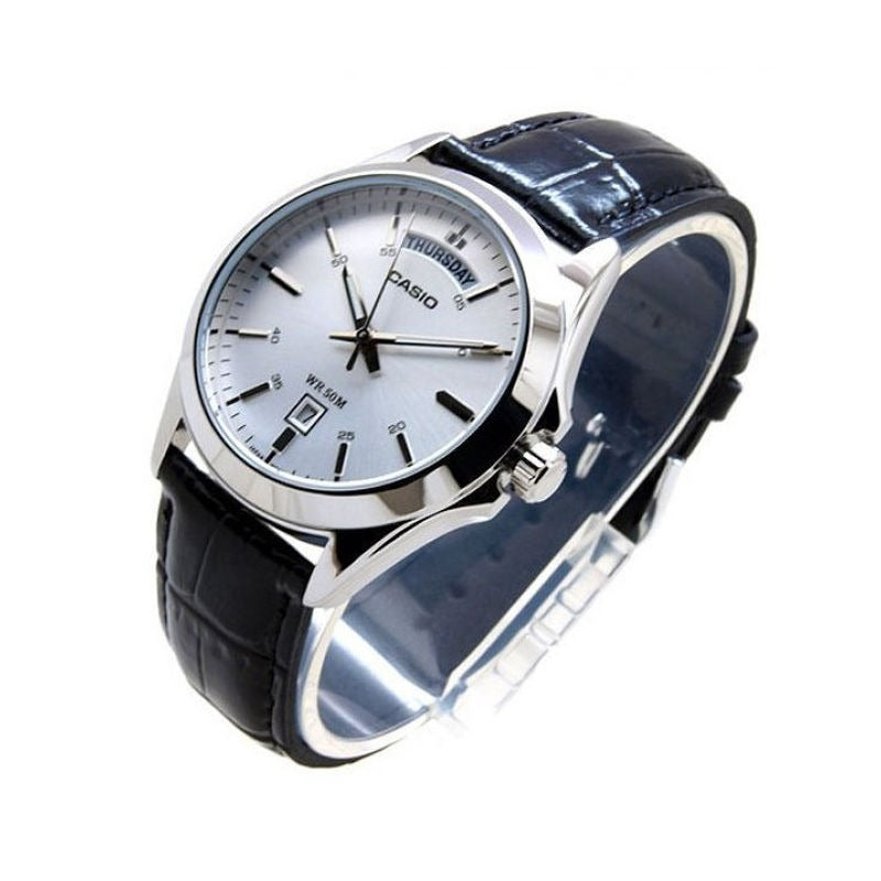 RELOJ CASIO MTP-1370L-7AVDF ORIGINAL PLATEADO | SKU: CAS-125