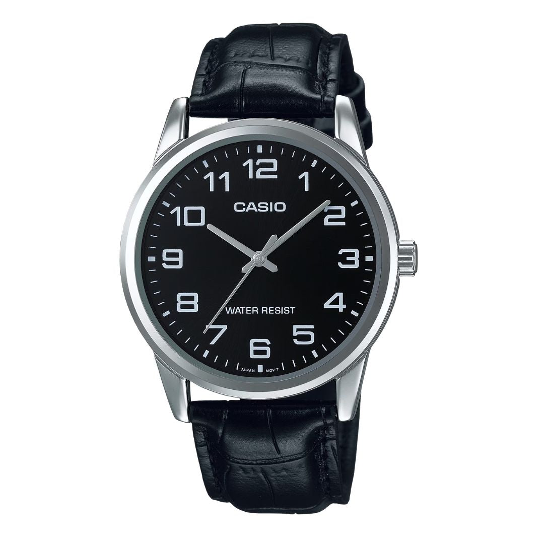 RELOJ CASIO DE CUERO PARA PAREJA DE COLOR NEGRO | CAS-40, CAS-229
