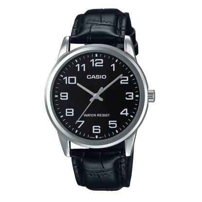 RELOJ CASIO DE CUERO PARA PAREJA DE COLOR NEGRO | CAS-40, CAS-229