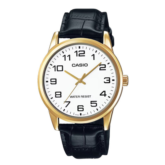 MTP-V001 / LTP-V001 | RELOJ CASIO DE CUERO PARA PAREJA | SKU: CAS-228/CAS-203