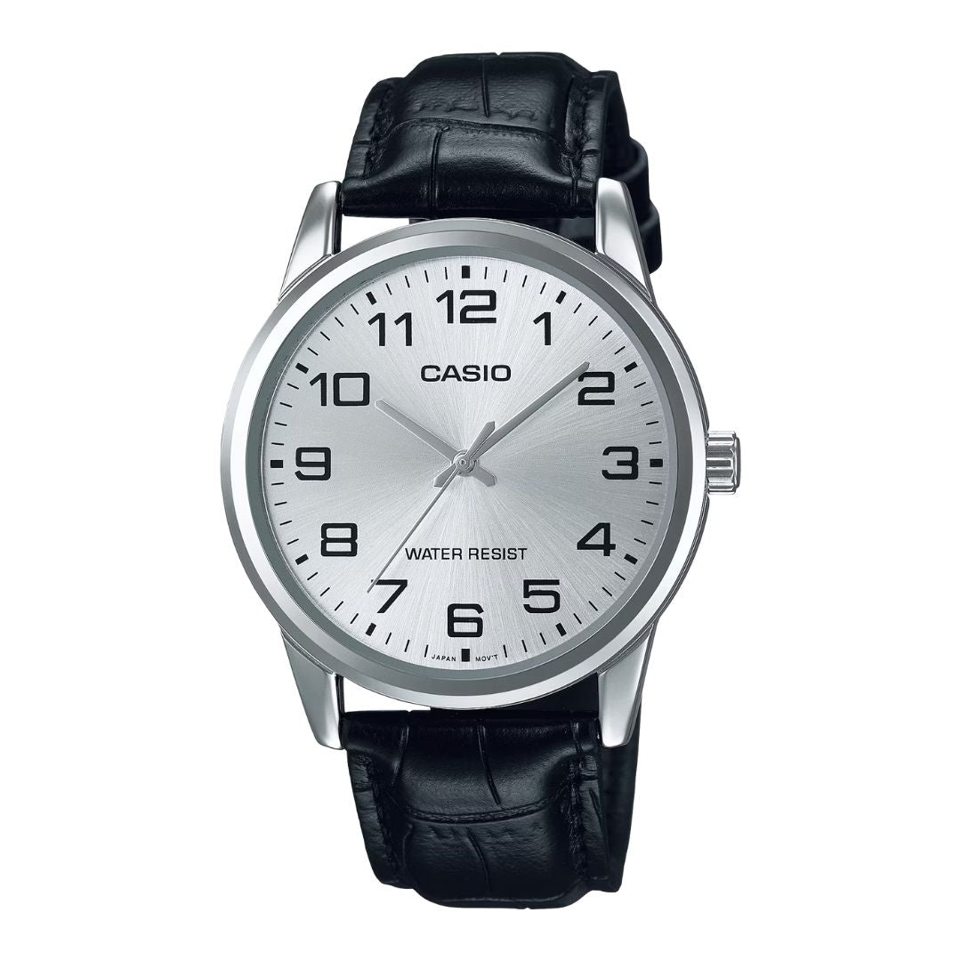 RELOJES CASIO ORIGINALES DE CUERO PARA PAREJA DE COLOR NEGRO | CAS-204, CAS-230