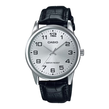 RELOJES CASIO ORIGINALES DE CUERO PARA PAREJA DE COLOR NEGRO | CAS-204, CAS-230