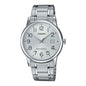 MTP-V002 | RELOJ CASIO ORIGINAL DE ACERO PLATEADO | CAS-137