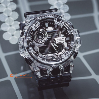 RELOJ G-SHOCK - DISCOVERY TRANSPARENTE | SKU: G-S-124 | G-S-211 | G-S-274 | G-S-101