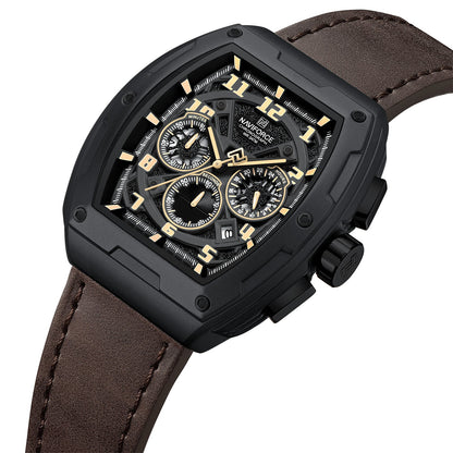 RELOJ ORIGINAL NAVIFORCE - CASUAL -  MARRON | NAV-131