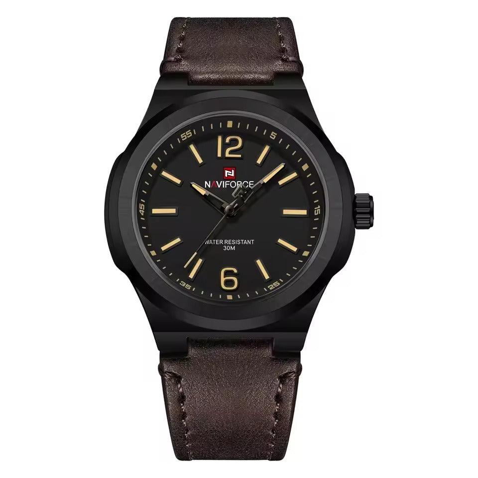 RELOJ NAVIFORCE ORIGINAL - CASUAL MARRON, AZUL Y NEGRO | SKU: NAV-144, NAV-145, NAV-146